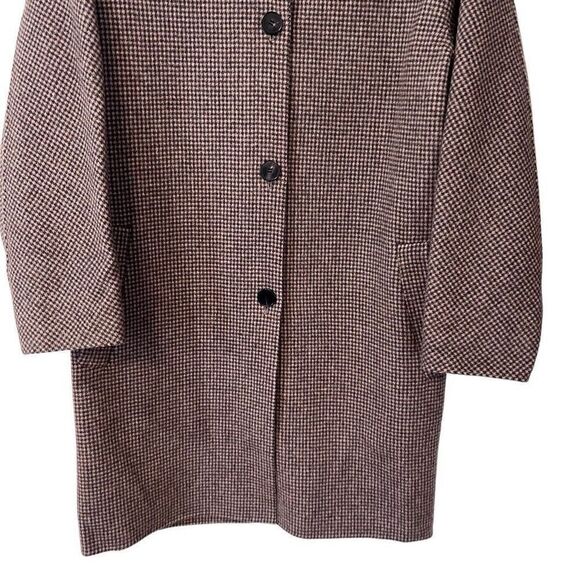 Vanessa Bruno Womens Brown Wool and Cashmere Blend Coat Size 36 Small Oversized - Picture 6 of 16